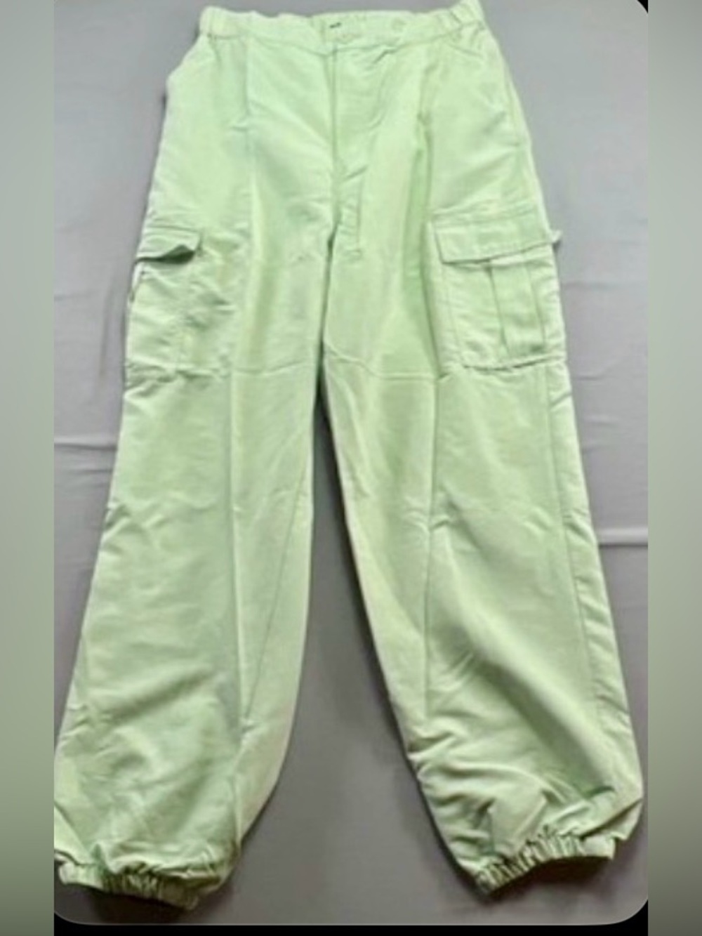 HM Divided Yoga Mint Green Gym Cargo Active Pants Sports Parachute Women's  XS